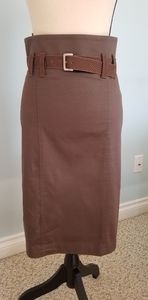 Gunex brown pencil skirt